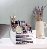 Cosmetic Make Up & Acrylic Jewelry Storage Organizer