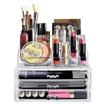 Cosmetic Make Up & Acrylic Jewelry Storage Organizer